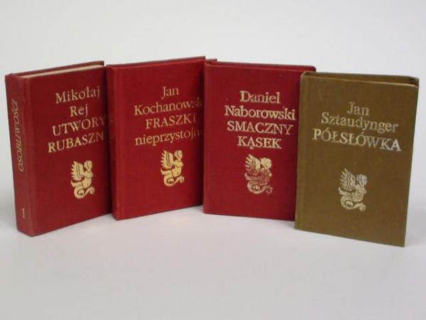 Rej M., Naborowski D., Kochanowski ,   - Osobliwości, 4 części Miniatura