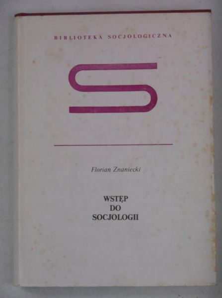 Wstęp do socjologii