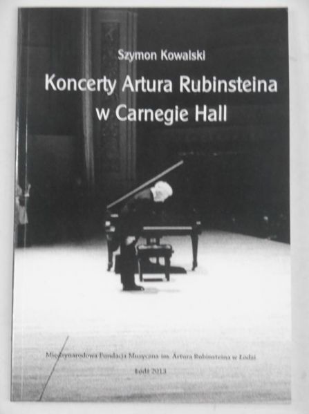 Koncerty Artura Rubinsteina w Carnegie Hall