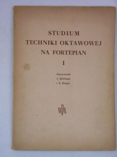 Hoffman J. - Studium techniki oktawowej na fortepian, Część I