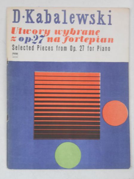 Utwory wybrane z op. 27 na fortepian
