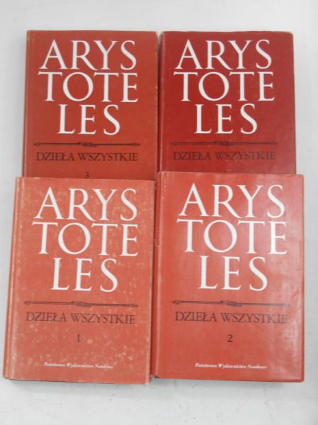 Arystoteles - Dzieła wszystkie, Tom I-IV