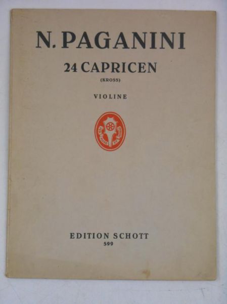 Paganini N. - 24 Capricen