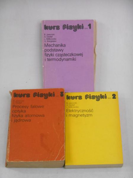 Kurs fizyki, Tom I-III