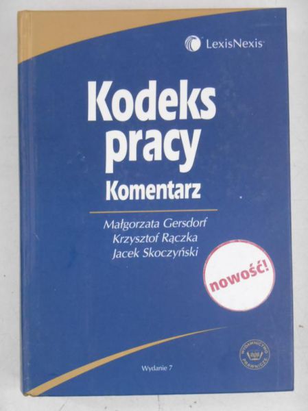 Kodeks pracy. Komentarz