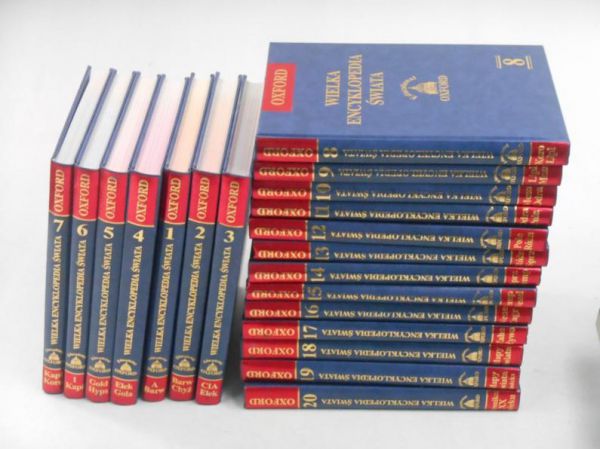 Wielka Encyklopedia Świata Oxford, t. I-XX, komplet