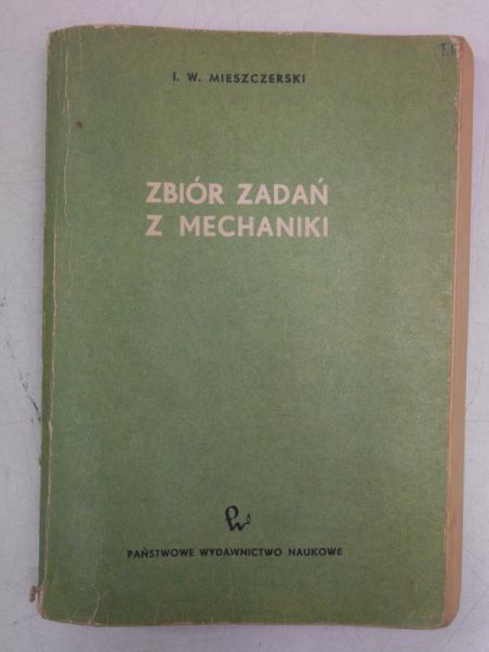 Zbiór zadań z mechaniki
