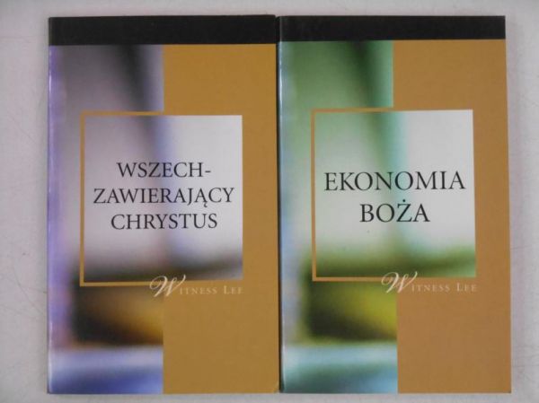Wszech-Zawierający Chrystus / Ekonomia Boża