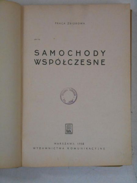 Samochody współczesne