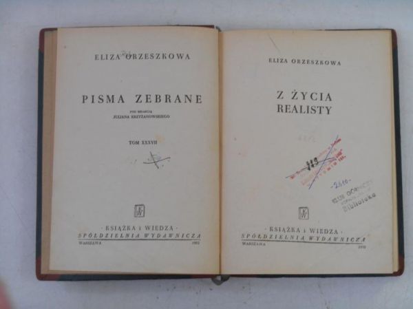 Z życia realisty