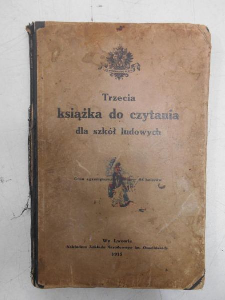 Trzecia książka do czytania dla szkół ludowych, 1915 r.