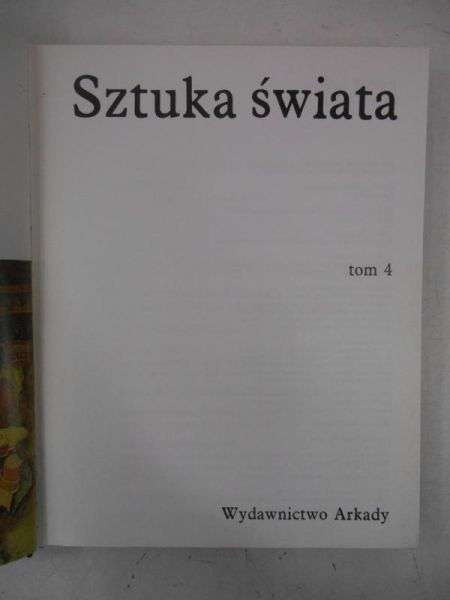 Sztuka świata, Tom IV