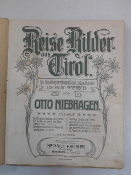 Niebhagen Otto - Reise Bilder aus Tirol, nuty, ok. 1910