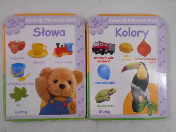 Kolekcja Pierwsze Kroki, 2 książeczki