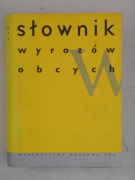 Słownik wyrazów obcych