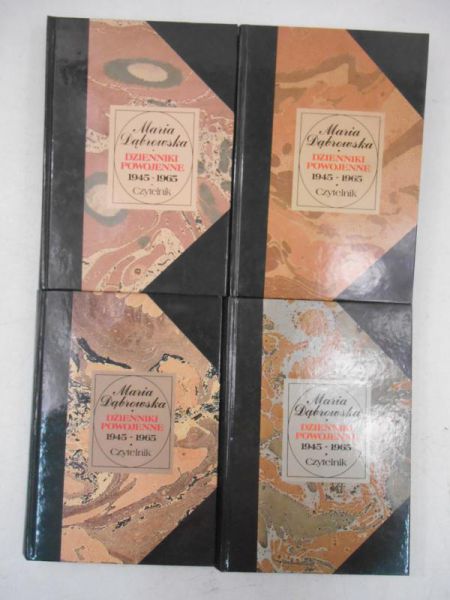 Dzienniki powojenne 1945-1965, Tom I-IV, Komplet