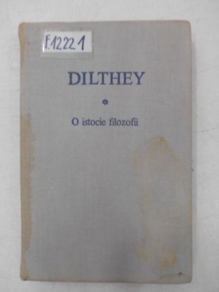 O istocie filozofii i inne pisma