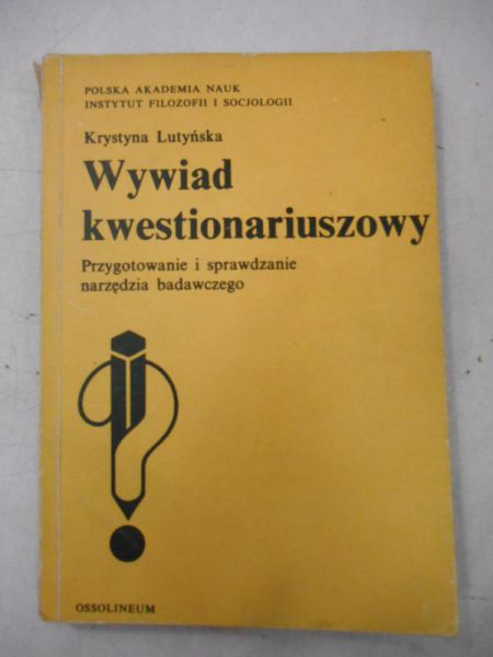 Wywiad kwestionariuszowy