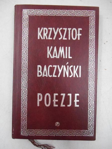 Poezje