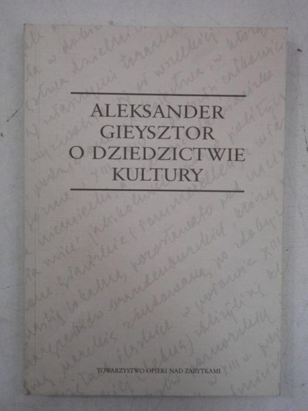 O dziedzictwie kultury