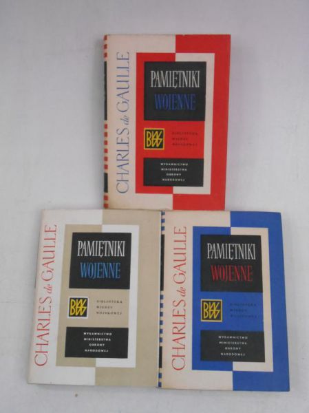 de  - Pamiętniki wojenne, Tom I-III