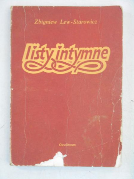 Lew Starowicz Zbigniew -  Listy intymne