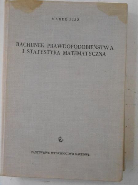 Fisz Marek - Rachunek prawdopodobieństwa i statystyka matematyczna