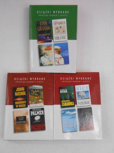 Książki wybrane. Przegląd Reader's Digest, 3 książki