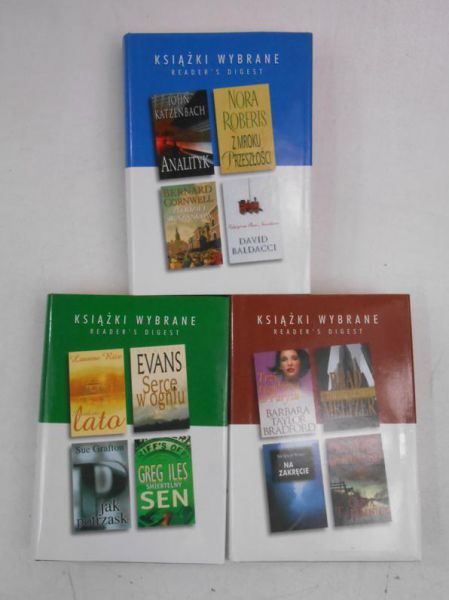 Książki wybrane. Przegląd Reader's Digest, 3 książki