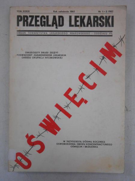Przegląd lekarski: Oświęcim, Tom XXXIX, Nr 1-3 (1982)