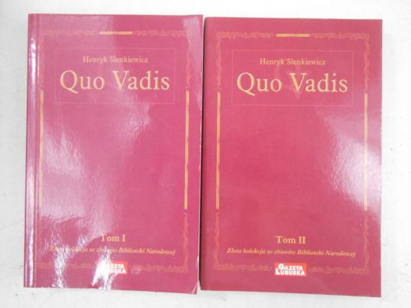 Złota kolekcja ze zbiorów Biblioteki Narodowej, Quo Vadis, Tom I-II