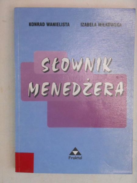 Słownik menadżerqa