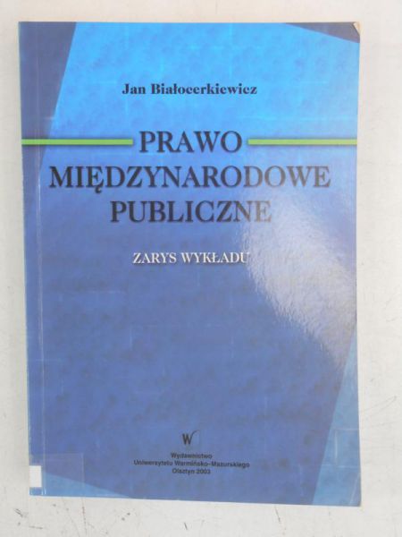 Prawo miedzynarodowe publiczne