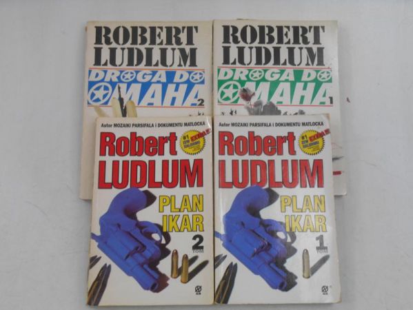 Ludlum Robert - Plan Ikar, Tom I-II / Droga do Omaha, Tom I-II