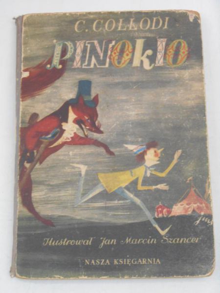 Pinokio, Ilustrował: Szancer Jan Marcin