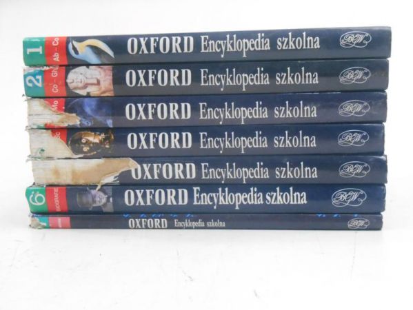 Oxford. Encyklopedia szkolna, Tom I - VII, Komplet