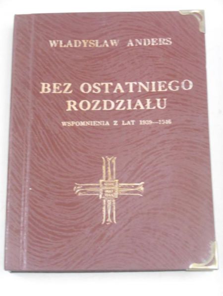 Anders Władysław - Bez ostatniego rozdziału
