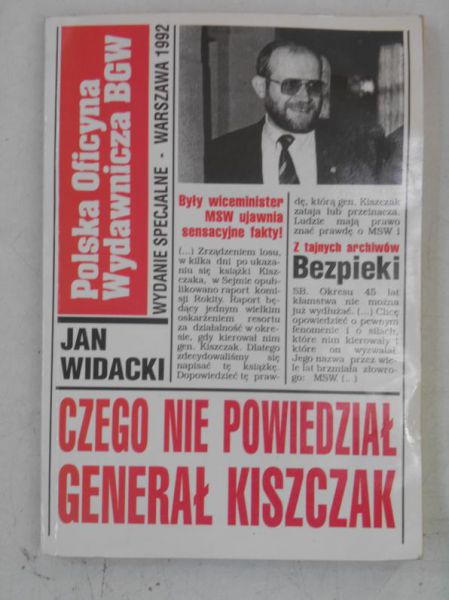 Czego nie powiedział generał Kiszczak