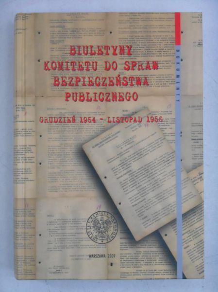 Filipiak Mirosław (red.) - Biuletyny komitetu do spraw bezpieczeństwa publicznego