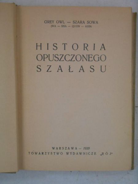 Historia opuszczonego szałasu, 1939 r.