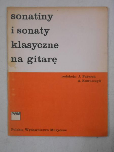 Sonatiny i sonaty klasyczne na gitarę