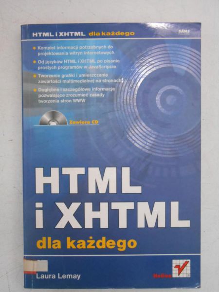 HTML i XHTML dla każdego + CD
