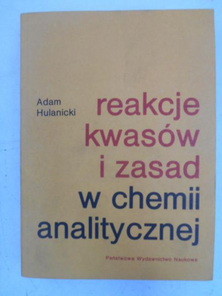 Reakcje kwasów i zasad w chemii analitycznej