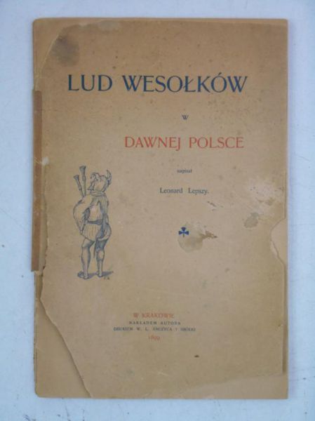 Lud wesołków w dawnej Polsce, 1899 r.