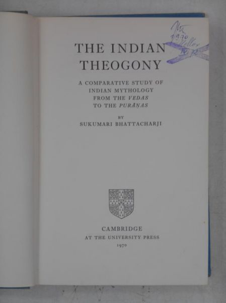 The Indian Theogony