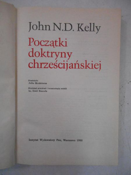 Początki doktryny chrześcijańskiej