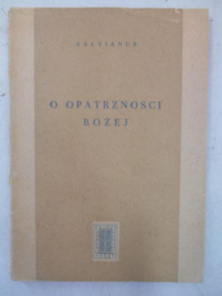O opatrzności Bożej