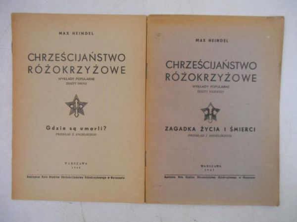 Chrześcijaństwo różokrzyżowe, Cz. I-II, 1949 r.