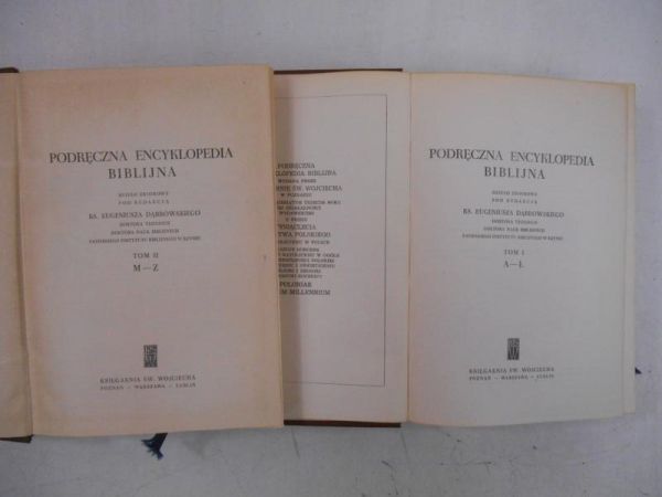 Podręczna encyklopedia biblijna, t. I - II