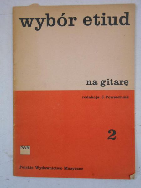 Wybór etiud na gitarę